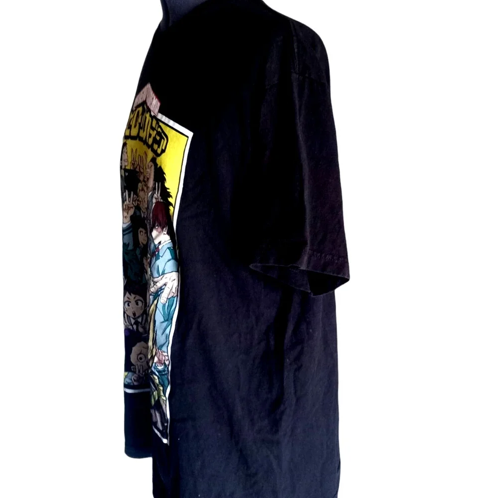 My Hero Academia Funimation anime black, short sleeve tee shirt, L - Picture 2 of 4